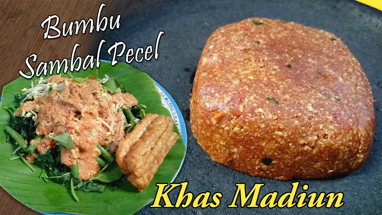 Resep Sambel Pecel Madiun