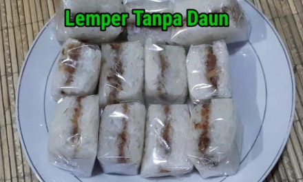 Lemper Modern Tanpa Daun Pisang, Terbukti Lebih Higienis