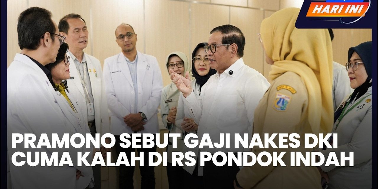 Gaji Nakes Jakarta, Pramono: Klaim Tak Naik 10 Tahun Itu Salah