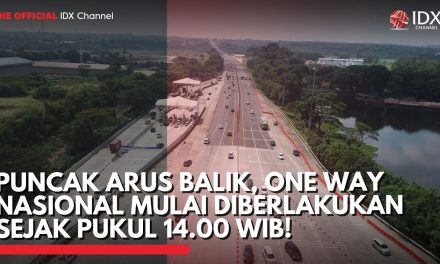 One Way Nasional Fleksibel, Diperpanjang Jika Arus Balik Padat