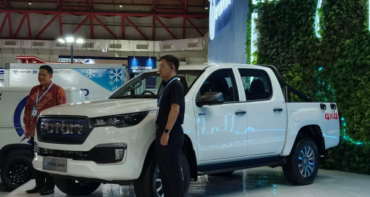 Era Baru Kendaraan Niaga, Foton Rilis Pickup Listrik eTunland