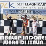 Pebalap Muda Indonesia Raih Podium Di Kejuaraan Gokart Di Italia