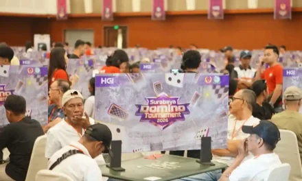 Antusias Tinggi! Turnamen Domino Diikuti Atlet Dari 17 Provinsi