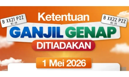 Ganjil Genap Jakarta Ditiadakan Saat Libur Hari Buruh 1 Mei 2026