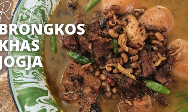 Cara Praktis Membuat Bumbu Brongkos Kacang Tolo Khas Jogja