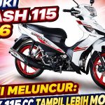 Motor Legendaris! Suzuki Smash 115 Plus ABS Kini Lebih Canggih