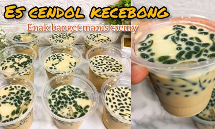 Segarnya Cendol Kecebong Santan Gula Aren Buat Nagih