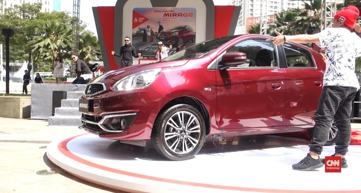 Mitsubishi Mirage, City Car Paling Hemat Bahan Bakar