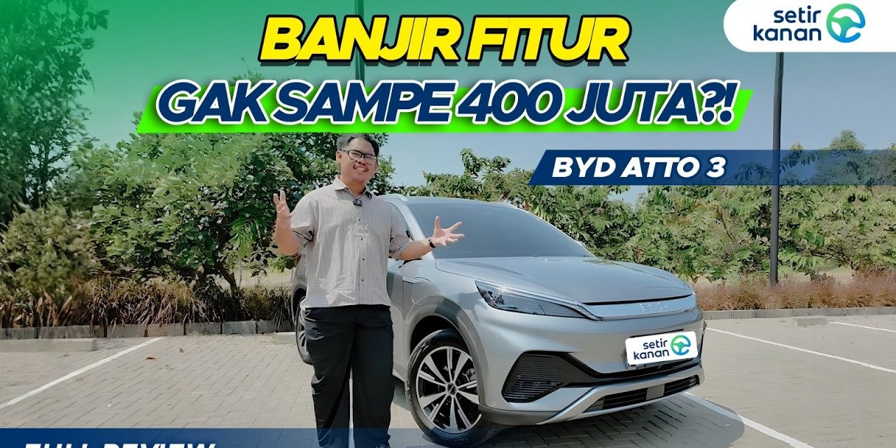 Makin Futuristik! BYD Atto 3 Siap Guncang Pasar SUV Listrik