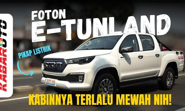 Foton E Tunland: Double Kabin Listrik Inovatif