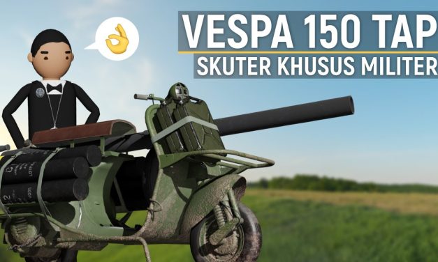 Skuter Vespa Tap 150 Adalah Salah Satu Model Skuter Legendaris